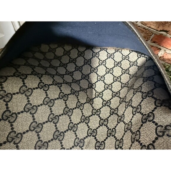 Gucci GG Supreme Canvas Web Stripe Large Tote - Picture 11 of 13